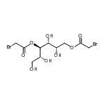 CAS#: 94199-86-7， [(1R,2R,3S)-4-(2-bromoacetyl)oxy-1-[(1R)-1,2-dihydroxyethyl]-2,3-dihydroxy-butyl] 2-bromoacetate