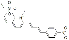 CAS#: 94200-19-8， 1-Ethyl-2-[4-(4-Nitrophenyl)Buta-1,3-Dienyl]Quinolinium Ethanesulphonate
