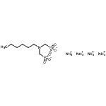 CAS#: 94202-05-8， tetraammonium N,N-bis(phosphonatomethyl)hexan-1-amine