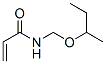 CAS#: 94213-15-7， N-[(1-Methylpropoxy)Methyl]Acrylamide