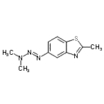 CAS#: 94216-91-8， 5-[(1E)-3,3-Dimethyl-1-triazen-1-yl]-2-methyl-1,3-benzothiazole