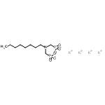 CAS#: 94230-74-7， tetrapotassium N,N-bis(phosphonatomethyl)octan-1-amine