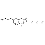 CAS#: 94230-76-9， tripotassium 2-ethyl-N,N-bis(phosphonatomethyl)hexan-1-amine