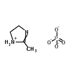 CAS 登录号：94231-98-8， 2-甲基-4,5-二氢咪唑-1-鎓磷酸酯
