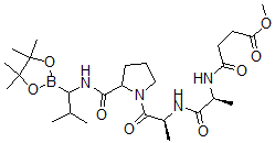CAS#: 94242-92-9， Meosuc-Ala-Ala-Pro-Boroval-Pinacol