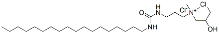 CAS#: 94248-89-2， (3-Chloro-2-Hydroxypropyl)Dimethyl[3-[[(Octadecylamino)Carbonyl]Amino]Propyl]Ammonium Chloride