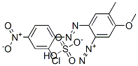 CAS#: 94276-13-8， 2-((2-Chloro-4-Nitrophenyl)Azo)-5-Methoxy-4-Methylbenzenediazonium hydrogen Sulphate