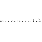 CAS#: 94278-12-3， 5-docosoxy-5-oxo-pentanoic acid