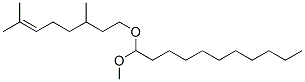 CAS#: 94291-87-9， 1-[(3,7-Dimethyloct-6-Enyl)Oxy]-1-Methoxyundecane