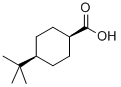 结构式 CAS# 943-28-2, 顺式-4-叔丁基环己甲酸
