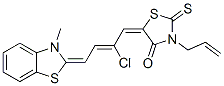 CAS#: 94386-44-4， 3-Allyl-5-[2-Chloro-4-(3-Methylbenzothiazol-2(3H)-Ylidene)But-2-Enylidene]-2-Thioxothiazolidin-4-One