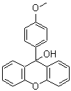 结构式 CAS# 94465-25-5, 9-(4-甲氧基苯基)-9H-氧杂蒽-9-醇