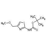 CAS#: 944804-85-7， 2-Methyl-2-propanyl [4-(methoxymethyl)-1,3-thiazol-2-yl]carbamate
