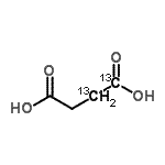 CAS#: 94641-55-1， (1,2-<sup>13</sup>C<sub>2</sub>)Butanedioic acid