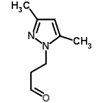 CAS#: 947404-89-9， 3-(3,5-Dimethyl-1H-pyrazol-1-yl)propanal