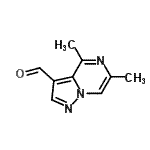 CAS#: 94813-91-9， 4,6-Dimethylpyrazolo[1,5-a]pyrazine-3-carbaldehyde
