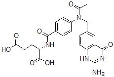 CAS#: 94843-77-3， 10-Acetyl-5,8-Dideazafolic Acid