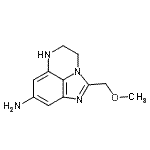 CAS#: 949159-31-3， 2-(Methoxymethyl)-5,6-dihydro-4H-imidazo[1,5,4-de]quinoxalin-8-amine
