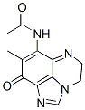 CAS#: 949159-61-9， N-(5,9-Dihydro-8-Methyl-9-Oxo-4H-Imidazo[1,5,4-De]Quinoxalin-7-Yl)-Acetamide