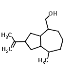 CAS#: 95044-44-3， (2-isopropenyl-8-methyl-1,2,3,3a,4,5,6,7,8,8a-decahydroazulen-4-yl)methanol