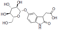 CAS#: 95061-84-0， 7-Hydroxy-2-Oxoindole-3-Acetic Acid 7'-O-Glucopyranoside
