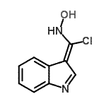 CAS#: 95094-67-0， (Z)-1-Chloro-N-hydroxy-1-(3H-indol-3-ylidene)methanamine