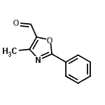 CAS#: 953408-85-0， 4-Methyl-2-phenyl-1,3-oxazole-5-carbaldehyde