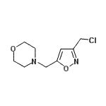 CAS#: 953408-97-4， 4-{[3-(Chloromethyl)-1,2-oxazol-5-yl]methyl}morpholine