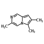 CAS#: 95407-80-0， 3,6,7-Trimethylpyrrolo[1,2-a]pyrazine