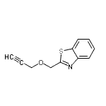 CAS#: 95547-63-0， 2-[(2-Propyn-1-yloxy)methyl]-1,3-benzothiazole