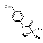 CAS#: 95592-67-9， 4-Formylphenyl pivalate
