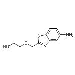CAS#: 95653-96-6， 2-[(5-Amino-1,3-benzothiazol-2-yl)methoxy]ethanol