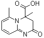 structure of CAS# 956783-58-7, 4,6-Dimethyl-2-oxo-3,4-dihydro-2H-pyrido[1,2-a]pyrimidine-4-carboxylic acid;]pyrimidine-4-carboxylic acid;2H-Pyrido<wbr>[1,2-a]py<wbr>rimidine-<wbr>4-carboxy<wbr>lic acid,<wbr> 4,6-dime<wbr>thyl-2-ox<wbr>o-3,4-dih<wbr>ydro-;4,6-dimet<wbr>hyl-2-oxo<wbr>-3,4,5-tr<wbr>ihydropyr<wbr>idino[1,2<wbr>-a]pyrimi<wbr>dine-4-ca<wbr>rboxylic <wbr>acid