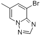 structure of CAS# 957062-94-1, 8-Bromo-6-Methyl[1,2,4]Triazolo[1,5-a]Pyridine;8-Bromo-6-Methyl-[1,2,4]Triazolo[1,5-A]Pyridine;8-Bromo-6-Methyl-[1