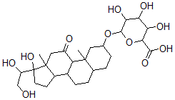 CAS#: 95826-45-2， Cortolone-3-Glucuronide