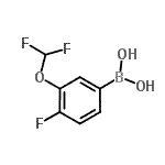 CAS#: 958451-70-2， [3-(Difluoromethoxy)-4-fluorophenyl]boronic acid