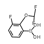 CAS#: 958451-76-8， [2-(Difluoromethoxy)-3-fluorophenyl]boronic acid