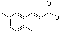 结构式 CAS# 95883-10-6, (2E)-3-(2,5-二甲基苯基)丙烯酸