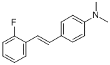 CAS#: 959-73-9， 4-[2-(2-Fluorophenyl)vinyl]-N,N-dimethylaniline