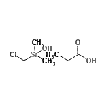 CAS#: 959087-79-7， Propanoic acid - (chloromethyl)(dimethyl)silanol (1:1)