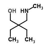 structure of CAS# 959238-57-4, 2-Ethyl-2-[(methylamino)methyl]-1-butanol;1-butanol, 2-ethyl-2-[(methylamino)methyl];MFCD09864430