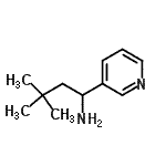 CAS#: 959239-41-9， 3,3-Dimethyl-1-(3-pyridinyl)-1-butanamine