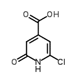 CAS#: 959244-16-7， 6-Chloro-2-oxo-1,2-dihydro-4-pyridinecarboxylic acid