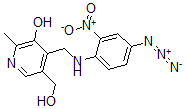 CAS#: 95973-32-3， 4-[[(4-azido-2-nitrophenyl)amino]methyl]-5-(hydroxymethyl)-2-methyl-3-pyridinol
