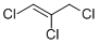 structure of CAS# 96-19-5, 1,2,3-Trichloropropene;1,2,3-Trichloroprop-1-Ene;Cis-1,2,3-Trichloro-1-Propene;Nsc164001