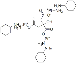 CAS 登录号：96081-74-2， 1,2-二氨基环己烷铂 II 柠檬酸盐
