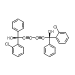 CAS#: 96158-84-8， (1S,6S)-1,6-Bis(2-chlorophenyl)-1,6-diphenyl-2,4-hexadiyne-1,6-diol