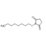 CAS#: 96197-72-7， 1-(Octylsulfanyl)-2,5-pyrrolidinedione