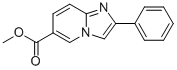 structure of CAS# 962-24-3, Methyl 2-Phenylimidazo[2,1-F]Pyridine-6-Carboxylate;2-Phenyl-6-Imidazo[2,1-F]Pyridinecarboxylic Acid Methyl Ester;2-Phenylimidazo[2,1-F]Pyridine-6-Carboxylic Acid Methyl Ester;3Z-0809