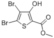 structure of CAS# 96232-71-2, 4,5-Dibromo-3-Hydroxy-2-Thiophenecarboxylicacid Methyl Ester;4,5-Dibromo-2-(Hydroxy-Methoxymethylidene)Thiophen-3-One;(2Z)-4,5-Dibromo-2-(Hydroxy-Methoxy-Methylene)Thiophen-3-One;4,5-Dibromo-2-(Hydroxy-Methoxy-Methylene)Thiophen-3-One